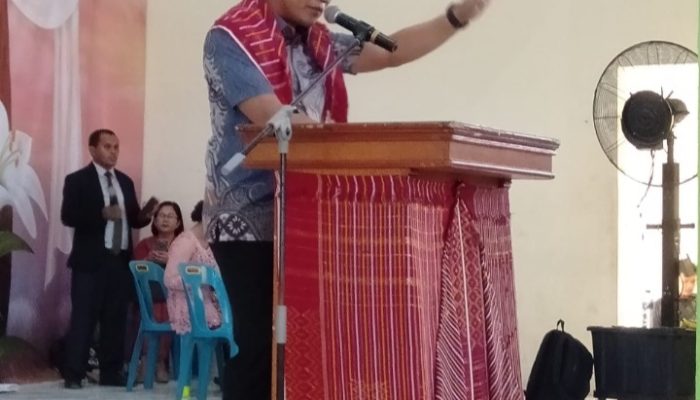 Wawako Binjai Hadiri Perayaan Paskah GBKP Binjai–Langkat, Ajak Jemaat Jaga Toleransi dan Keharmonisan Antarumat Beragama