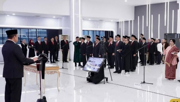Lantik 31 Pejabat Struktural, Menteri ATR/BPN Tegaskan Pentingnya Rotasi Berkala untuk Ciptakan Layanan Publik yang Sehat