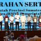 Serahkan Sertipikat di Medan