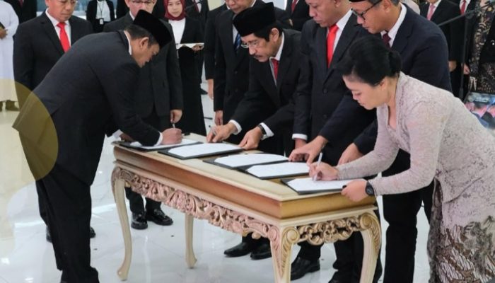 Menteri Nusron Lantik Pejabat Struktural, Tekankan Percepatan Program Kementerian ATR/BPN yang Profesional dan Akuntabilitas