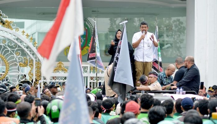 Gubernur Bobby Nasution Siap Perjuangkan Nasib Driver Ojol: “Satu Tuntutan Saja, Tolong Dikabulkan”