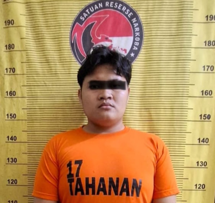 Ditangkap Satres Narkoba
