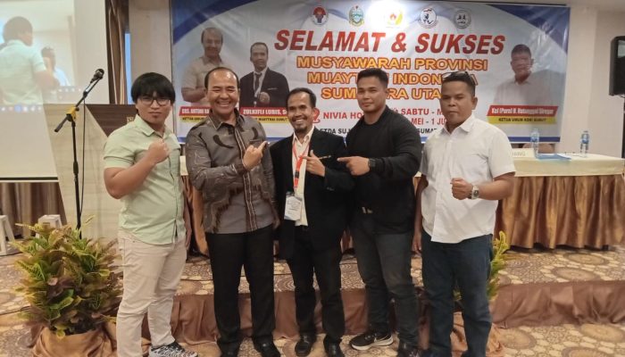 Kompol Antony Terpilih Aklamasi sebagai Ketua Muaythai Indonesia Sumut untuk Ketiga Kalinya