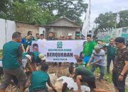 DPC PKB Kota Medan Sembelih Dua Sapi Kurban, Bagikan Daging untuk Warga dan Kader