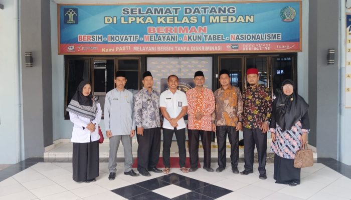 Penyuluh Agama Islam Kemenag Kota Medan Adakan Bimbingan Rohani di Lapas Anak Kelas I Medan
