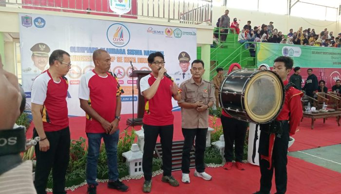 Wakil Wali Kota Binjai Resmi Buka O2SN Tingkat SD-SMP Tahun 2025