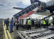 Pesawat Pengangkut 442 Jemaah Haji Diancam Bom, TNI AU Lanud Soewondo Kerahkan Kekuatan Penuh Penyelamatan