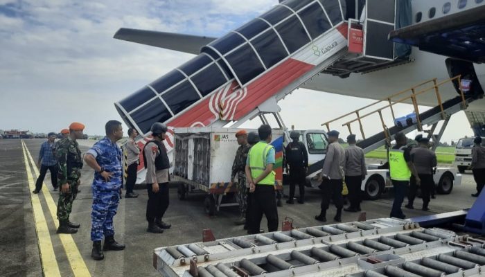 Pesawat Pengangkut 442 Jemaah Haji Diancam Bom, TNI AU Lanud Soewondo Kerahkan Kekuatan Penuh Penyelamatan