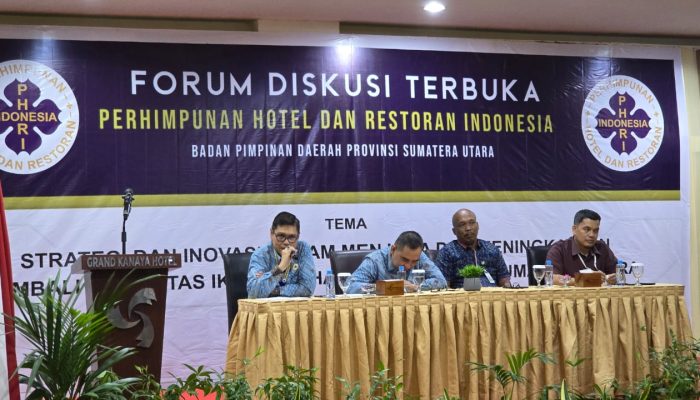 PHRI BPD Sumut Gelar Diskusi Terbuka, Bahas Solusi Stabilitas Iklim Usaha Perhotelan