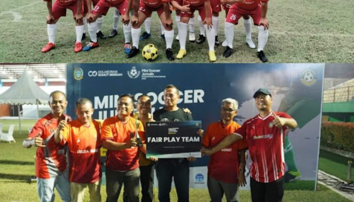 Turnamen Mini Soccer Medan Jurnalis Championship 2025 Sukses Digelar, Tim Wartawan Polda Sumut Raih Predikat Fair Play