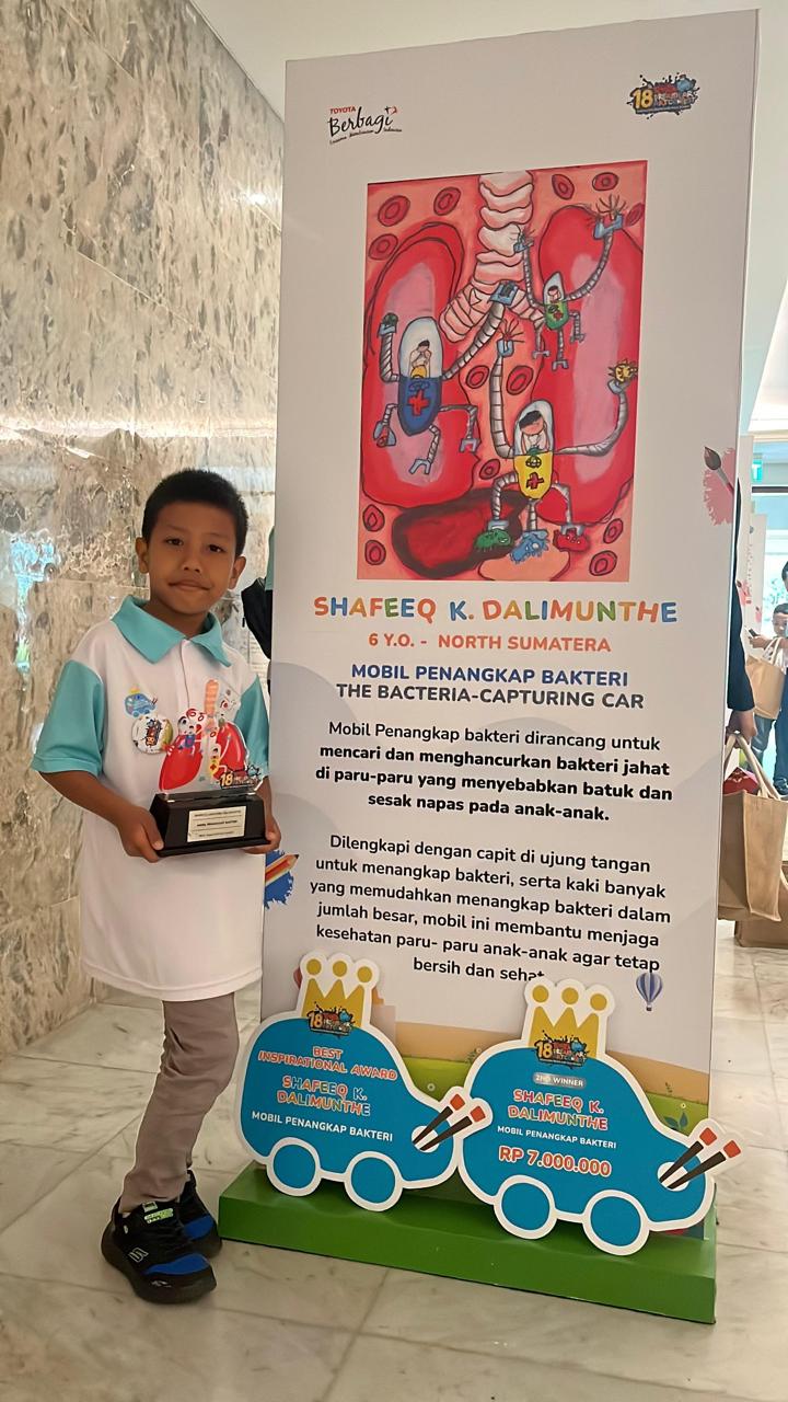 Siswa SD Asal Sumut Raih Dua Penghargaan Bergengsi