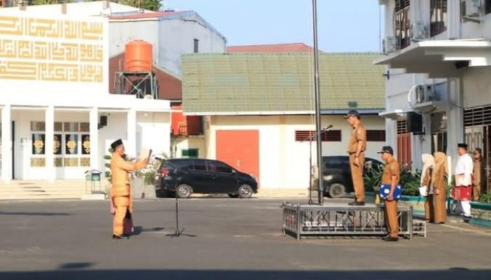 Sekdako Binjai Pimpin Apel Gabungan Sambut Harganas 2025, Perkuat Kolaborasi Bangun Keluarga Tangguh