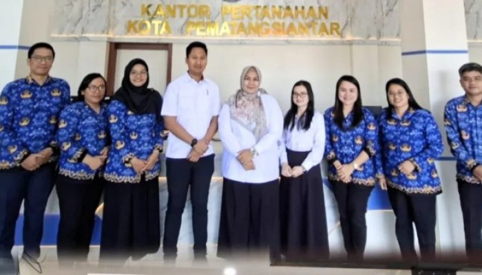Tingkatkan Pelayanan, Kanwil BPN Sumut Lakukan Monitoring ke Kantor Pertanahan Pematangsiantar