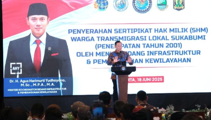 Menko AHY: Tak Ada Pembangunan Tanpa Kepastian Tanah, Apresiasi Kementerian ATR/BPN