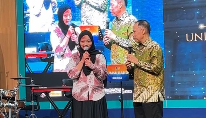 Monolog Maily Chung Memukau Yudisium FISIP UMSU, Rektor Beri Beasiswa Hingga Tamat