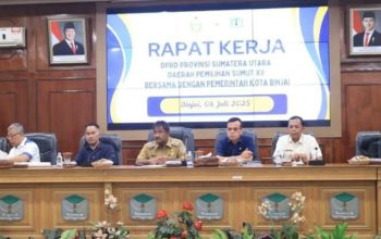 Terima Kunjungan Kerja DPRD Sumut