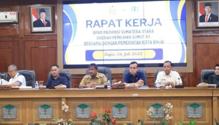 Wali Kota Binjai Terima Kunjungan Kerja Anggota DPRD Sumut, Bahas Sejumlah Isu Strategis Daerah