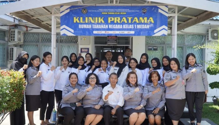 Klinik Pratama Rutan Kelas I Medan Bekali CPNS Tenaga Kesehatan, Kanwil Ditjenpas Sumut