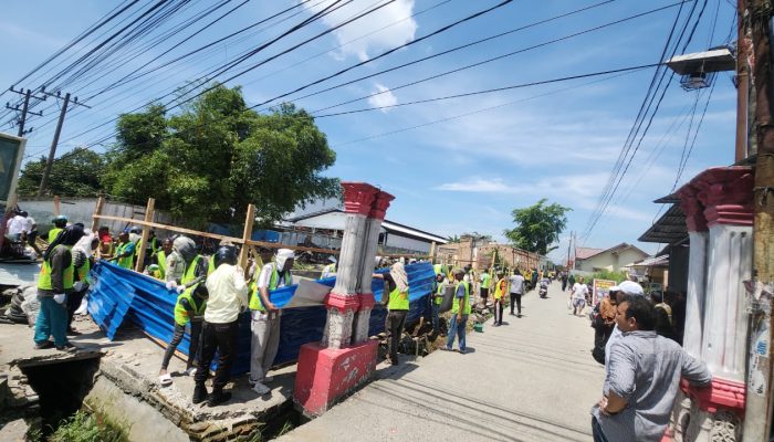 PN Lubuk Pakam Eksekusi Aset PTPN 1 Regional 1 di Desa Bangun Sari yang Dikuasai Secara Ilegal