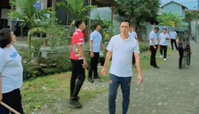 Pegawai Rutan Kelas I Medan Gelar Kegiatan Gotong Royong Demi Kebersihan dan Kenyamanan Lingkungan