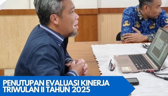 Kantor Pertanahan Labuhanbatu Ikuti Penutupan Evaluasi Kinerja Triwulan II Kementerian ATR/BPN