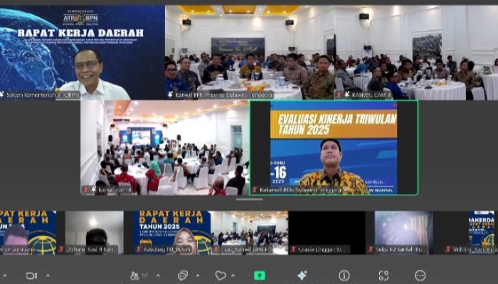 Rakerda Kanwil BPN Sulteng, Sekjen Kementerian ATR/BPN: Core Kementerian ATR/BPN adalah Pelayanan