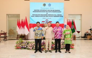 MoU BPN Sulut dengan Lembaga Keagamaan