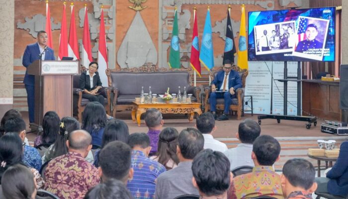 Wamen ATR Ajak Mahasiswa Mahendradatta Jadi Generasi Pembela Akses Tanah: Reforma Agraria untuk Masa Depan Anak Bangsa