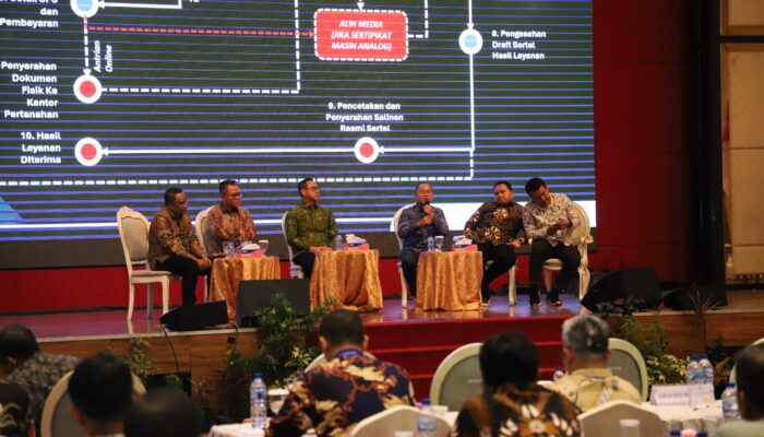 BPN Sumut Gelar Pembinaan dan Launching Peralihan Hak Elektronik, Dorong Transformasi Digital Layanan Pertanahan