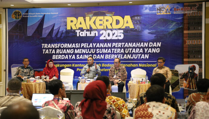 Kanwil BPN Sumut Gelar Pemaparan Evaluasi Kinerja, Dorong Percepatan dan Inovasi Layanan Pertanahan