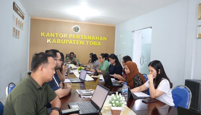 Kantah Toba Sosialisasikan Peralihan Layanan Elektronik dan Antrian Online kepada PPAT