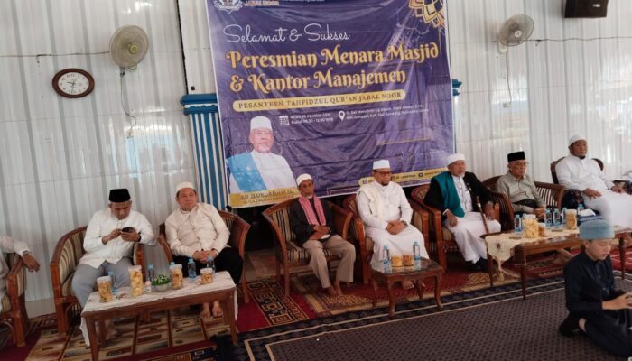 Pesantren Tahfidzul Quran Jabal Noor Gelar Peresmian Menara, Kantor Manajemen, dan Syukuran Haji