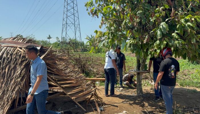 Polres Binjai Gerebek dan Musnahkan Barak Narkoba di Binjai Timur