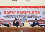 DPRD Kota Binjai Gelar Rapat Paripurna: Dengarkan Pidato Kenegaraan Presiden RI Dalam Rangka HUT Ke-80 Kemerdekaan RI