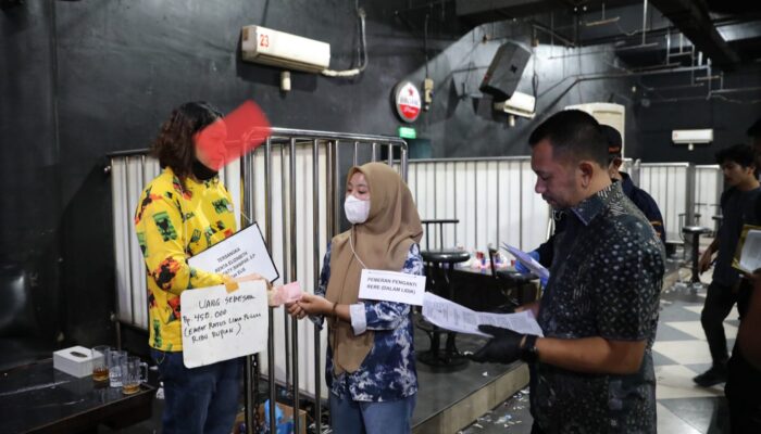 Ditresnarkoba Polda Sumut Gelar Prarekonstruksi di THM CDI, 27 Orang Positif Narkoba
