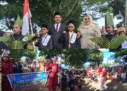Karnaval HUT ke-80 RI di Kecamatan Naga Juang Berlangsung Meriah