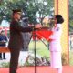 Upacara Penurunan Bendera di Binjai