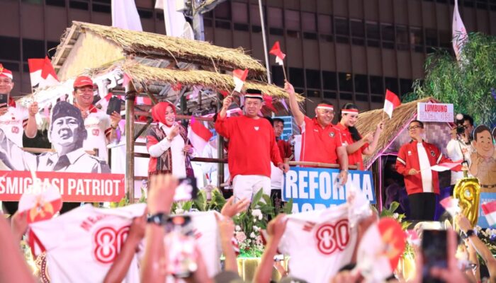 Lewat Karnaval Kemerdekaan HUT ke-80 RI, Menteri ATR/Kepala BPN Sampaikan Makna Kemerdekaan