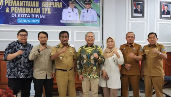 Tim Kementerian Lingkungan Hidup Kunjungi Pemerintah Kota Binjai Dalam Rangka Verifikasi Tahap II Penilaian Adipura