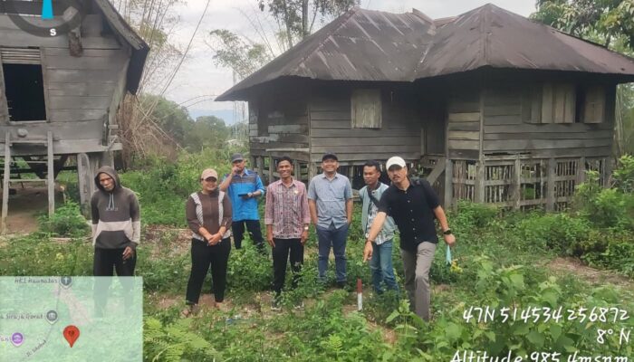 Kantor Pertanahan Toba Gelar Tinjau Lapang PTSL di Enam Desa Laguboti
