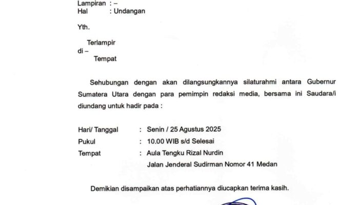 Kadis Kominfo Sumut Dituding Sengaja Pecah Belah Media, Silaturahmi Gubernur Berujung Polemik