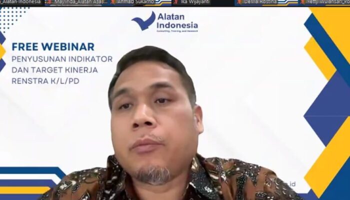 Alatan Indonesia Gelar Webinar Nasional, Kupas Tuntas Penyusunan Indikator dan Target Kinerja RENSTRA