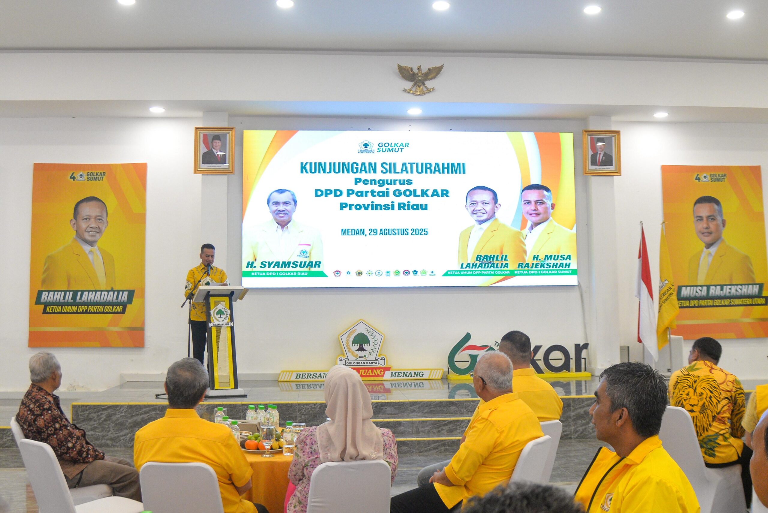 Kunjungan DPD Golkar Riau