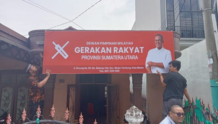 Tonggak Sejarah Baru: DPW Gerakan Rakyat Sumut Resmikan Kantor, Siap Berbenah