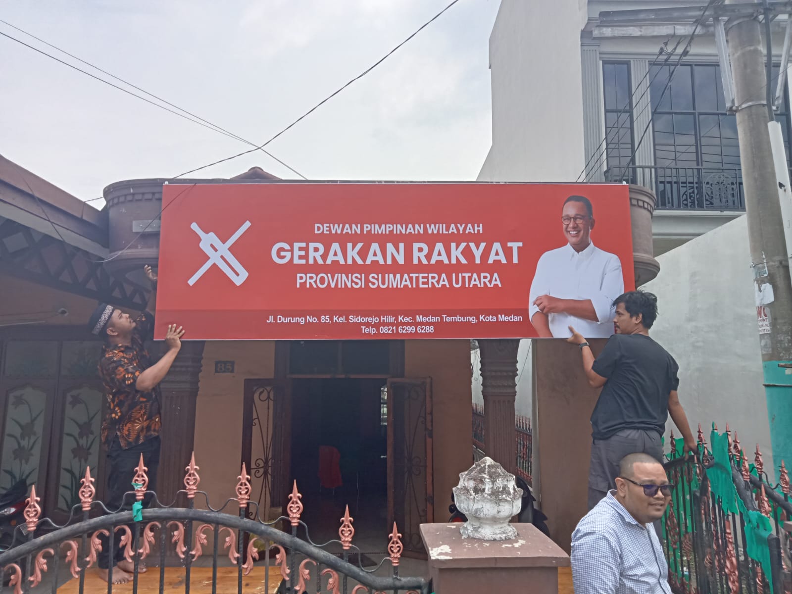 Tonggak Sejarah Baru: DPW Gerakan Rakyat Sumut Resmikan Kantor, Siap Berbenah