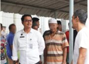 Penuh Keakraban, PLT Karutan Pekanbaru Sapa Warga Binaan
