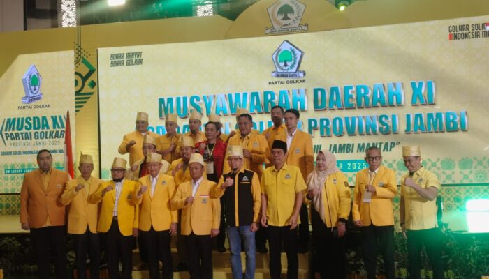 Musda XI Partai Golkar Jambi Jadi Ajang Konsolidasi dan Regenerasi, Cek Endra Kembali Nahkodai Periode 2025–2030
