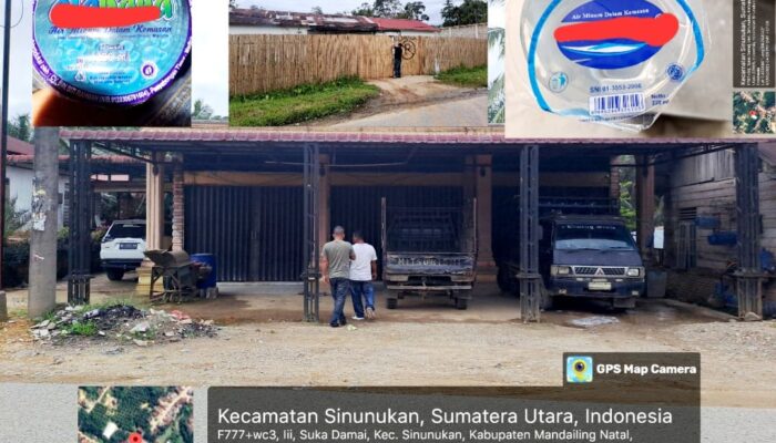 Dua Perusahaan AMDK di Madina Diduga Beroperasi Tanpa Izin Edar BPOM