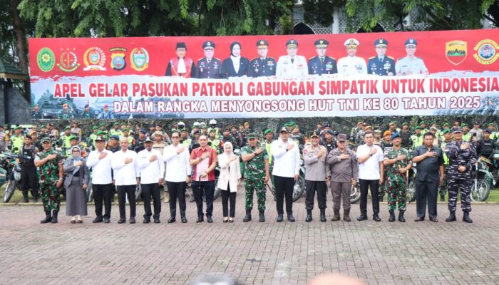 Wali Kota Binjai Hadiri Apel Gelar Pasukan Patroli Gabungan dalam Rangka HUT TNI ke-80