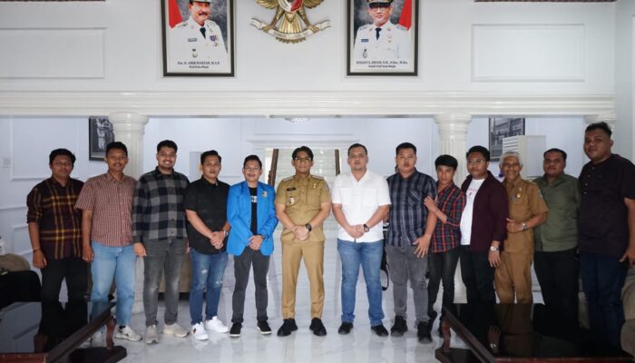 Wakil Wali Kota Binjai Terima Audiensi Pengurus KNPI Sumut
